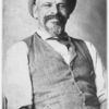 A speaking likeness of Peter Bruner as he appeared to the students of Miami University where he served as janitor for many changing and interesting years.