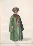 Sandjiak capitany [sanjak kaptani], ou capitaine de vaisseau turc de guerre. [19]
