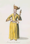 Musicien du sérail. Man playing a qamânchay. [53]