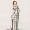Musicienne du sérail. She holds wind pipes. [77]