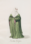 Dame turque. A veiled lady in street attire. [78]