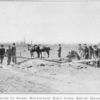 Pulling up stumps; Hoffman-Saint Mary's School; Keeling, Tennessee.