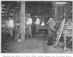 Training the hands to useful work; Gaudet Normal and Industrial School; [New Orleans, Louisiana.]