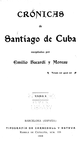 Cronicas de Santiago de Cuba