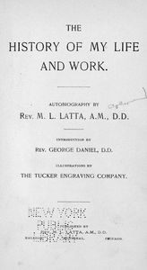 The history of my life and work