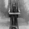 Rev. M. L. Latta when he first commenced to build Latta University.