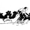 Migratory cotton picker with her baby