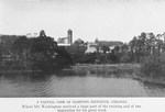 A partial view of Hampton Institute, Virginia. Where Mr. Washington received a large part of the training and of the inspiration for his great work.