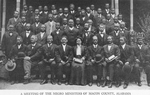 A meeting of the negro ministers of Macon County, Alabama.