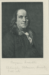 Benjamin Franklin [with fur collar].