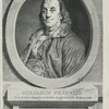 Benjamin Franklin [with fur collar].