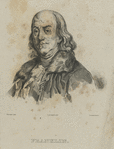 Benjamin Franklin [with fur collar].