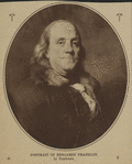 Benjamin Franklin [with fur collar].