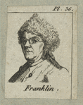 Benjamin Franklin [with fur collar].