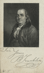 Benjamin Franklin [with fur collar].