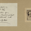 Benjamin Franklin [with fur collar].