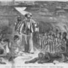 Scene in the hold of the "blood-stained Gloria" (Middle passage)