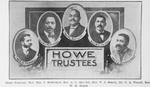 Howe Trustees: Rev. Wm. J. McMichael, Rev. A. L. Bartlett, Rev. T. J. Searey, Dr. C. A. Terrell, Rev. W. H. Heard