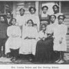 Mrs. Louisa Maben and her Sewing School