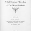 A half century of freedom of the Negro in Ohio, title page