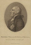 Frederick William II, King of Prussia.
