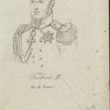 Frederick William III, King of Prussia.