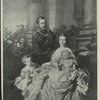 The late emperor Frederick as crown prince with the crown princess and two of their children.