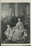 The late emperor Frederick as crown prince with the crown princess and two of their children.