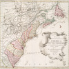 Mappa geographica Americae Septentrionalis