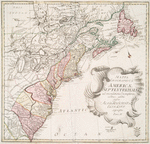 Mappa geographica Americae Septentrionalis