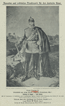 Frederick III, German Emperor and King of Prussia.
