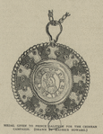 Medal given to Prince Galistan.