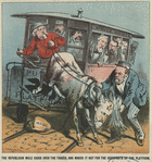 James A. Garfield : caricatures.