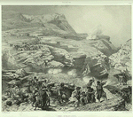 Daghestan. Passage du Soulakh a Akhatl.
