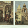Armenie. Eglise d'Etchmeadzine (deux vues).