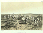 Cis-Caucasie. Convoi dans la steppe de Kizlar.