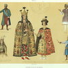 Georgie. Costumes des XVII et XVIII siecles.