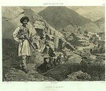 Daghestan septentrional. Arrivee a Tsatanykh.
