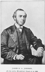 James H. A. Johnson, (In his early ministerial days) or in 1868.