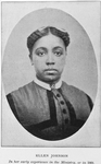 Ellen Johnson in her early experience in the ministry, or in 1868.