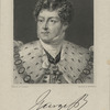 George IV, King of England.