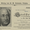 Johann Wolfgang Goethe : portraits