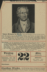 Johann Wolfgang Goethe : portraits