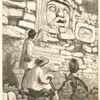 Izamal. Giagantic head