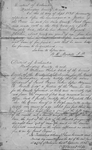 Fletcher, Elizabeth - Affadavit certifying that Elizabeth Fletcher is a free woman. Top reads "District of Columbia, Washington County..."