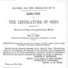 Resolutions of the legislature of Ohio.