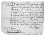 Captain Thomas Doring [also written "Doran"]
