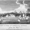 View of Isle St. Louis in the Senegal from the West.