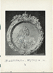 Graf K. B de Rastrelli ml. Oloviannyi medal'on s portretom Imperatritsy Elisavety.