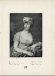 V. L. Borovikovskii (1758-1825). Portret neizvestnoi pridvornoi damy.